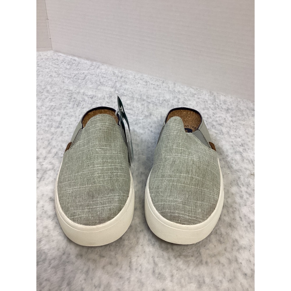 Revitalign Esplanade Tex Grey Slip On Mule Sneakers Women 6B‎ RV1011GRY060 NEW